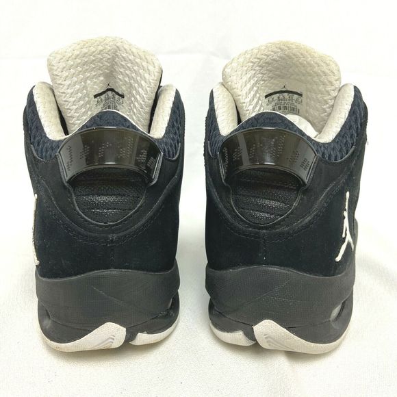 Nike Mens Air Jordan Size 9.5 New School Bred 2011 Basketball Shoes Black White - Picture 8 of 12